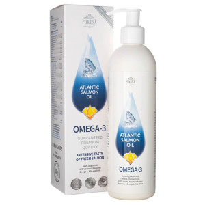 Pokusa Atlantic Salmon Oil (olej z łososia) - 300 ml
