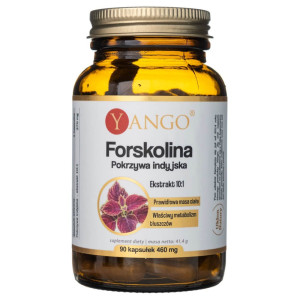 Yango Forskolina (Pokrzywa indyjska) - 90 kapsułek