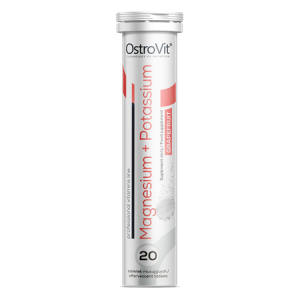 OstroVit Magnez + Potas o smaku grejpfrutowym - 20 tabletek musujących