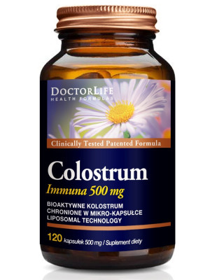 Doctor Life Colostrum Imunna 500 mg - 120 kapsułek
