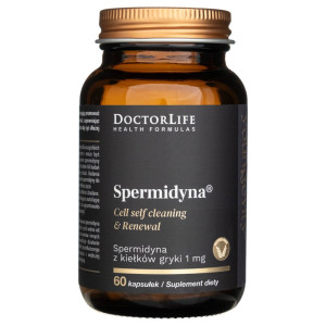Doctor Life Spermidyna z kiełków gryki 1mg - 60 kapsułek