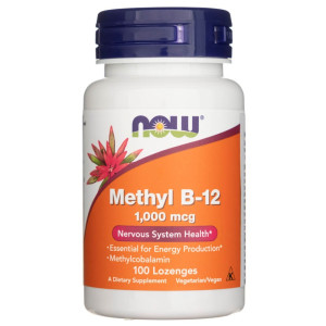 Now Foods Witamina B12 1000 mcg - 100 tabletek do ssania