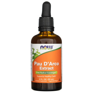 Now Foods Pau D'arco Extract (płynny wyciąg) - 60 ml