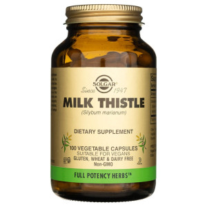 Solgar Milk Thistle (Ostropest Plamisty) - 100 kapsułek