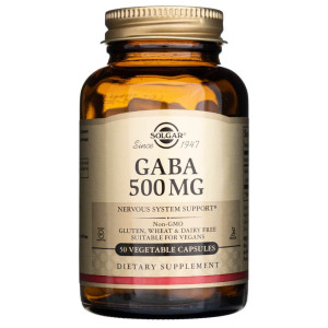 Solgar GABA 500 mg - 50 kapsułek