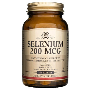 Solgar Selen 200 µg - 100 tabletek