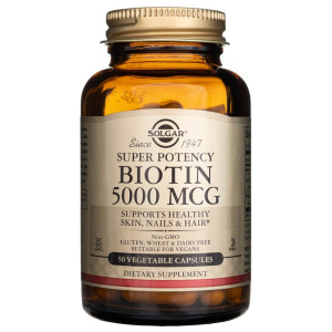 Solgar Biotyna 5000 μg - 50 kapsułek