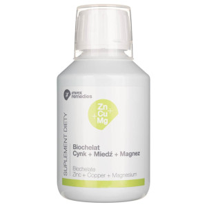 Invex Remedies Zn+Cu+Mg (Cynk+Miedź+Magnez) w płynie - 150 ml