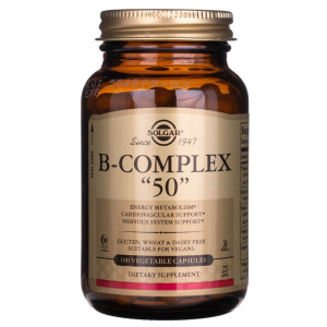 Solgar Witamina B-kompleks 50 - 100 kapsułek