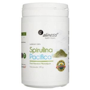 Aliness Spirulina Hawajska w proszku - 180 g