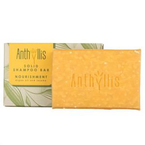 Anthyllis Szampon w kostce odżywczy, olej arganowy i jojoba - 80 g