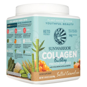 Sunwarrior Collagen Building Protein Peptides Słony karmel USA - 500 g