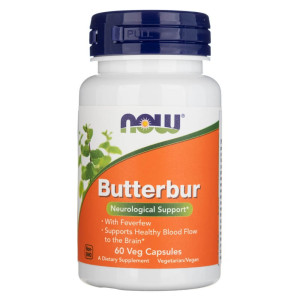 Now Foods Butterbur (Lapężnik) 75 mg - 60 kapsułek