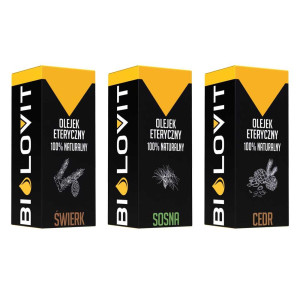 Bilovit Zestaw olejków eterycznych leśnych - 3 sztuki