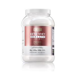 BeKeto Keto Izolat Białka z MCT, Francuska Wanilia - 800 g