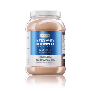 BeKeto Keto Izolat Białka z MCT, Naturalna Czekolada - 800 g