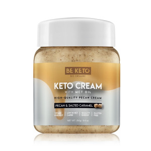 BeKeto Keto Krem Pekan i Słony Karmel - 250 g