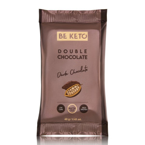 BeKeto Keto Baton, Podwójna Czekolada - 40 g
