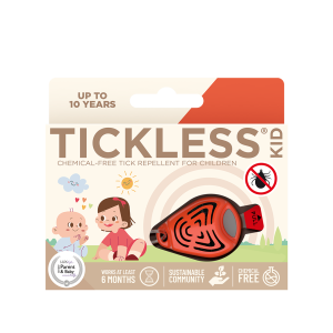 Tickless Kid Ultradźwiękowa ochrona przed kleszczami - Pomarańczowy