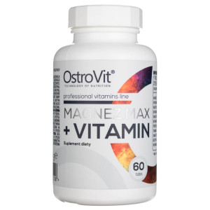 Ostrovit Magnez MAX + Witaminy - 60 tabletek
