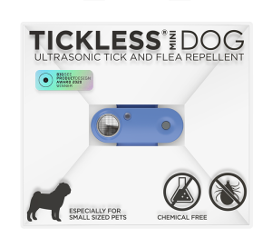 TickLess Pet Mini Ultradźwiękowa ochrona przed kleszczami - Greek Blue