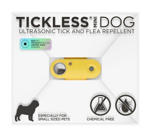 TickLess Pet Mini Ultradźwiękowa ochrona przed kleszczami - Marigold