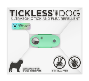 TickLess Pet Mini Ultradźwiękowa ochrona przed kleszczami - Mentha Green
