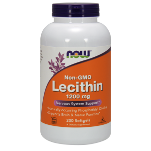 Now Foods Lecytyna (Lecithin) 1200 mg - 200 kapsułek