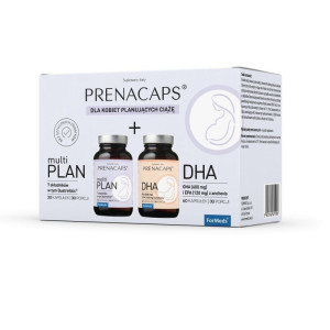 Formeds Prenacaps MultiPLAN + DHA - 30 + 60 kapsułek