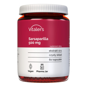 Vitaler's Sarsaparilla (Kolcorośl) 500 mg - 60 kapsułek