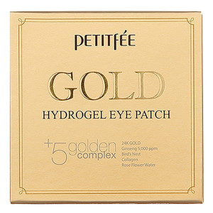 Petitfee Hydrożelowe płatki pod oczy Gold - 60 sztuk
