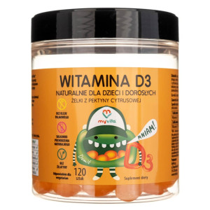 MyVita Witamina D3 - 120 żelek