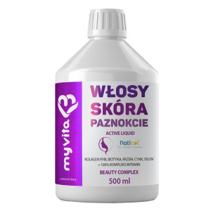 MyVita Włosy Skóra Paznokcie Active Liquid - 500 ml