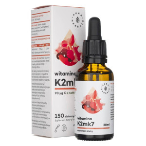 Aura Herbals Witamina K2mk7 w kroplach - 30 ml