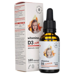 Aura Herbals Witamina D3 Junior 800 IU w kroplach - 30 ml