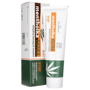 Cannaderm Mentholka EXTRA Chłodzący żel na bóle mięśniowe i stawowe - 150 ml