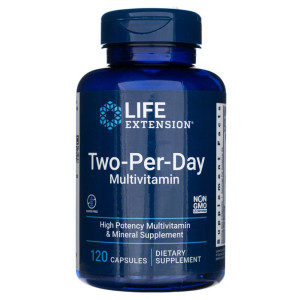 Life Extension Two-Per-Day Capsules (Multiwitamina) - 120 kapsułek