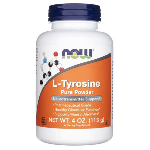 Now Foods L-Tyrozyna w proszku - 113 g