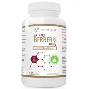 Progress Labs Berberyna 400 mg - 120 kapsułek