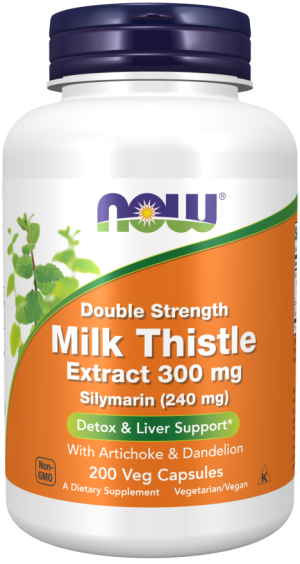 Now Foods Ostropest (Silymarin Milk Thistle) 300 mg - 200 kapsułek