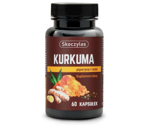 Skoczylas Kurkuma, piperyna, imbir - 60 kapsułek
