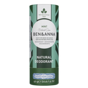 Ben&Anna Dezodorant na bazie sody Mint - 40 g