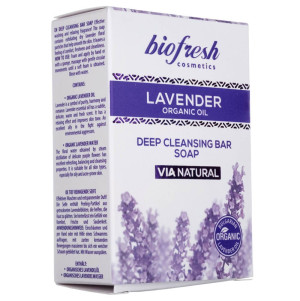 BioFresh Mydło w kostce organiczna lawenda - 100 g