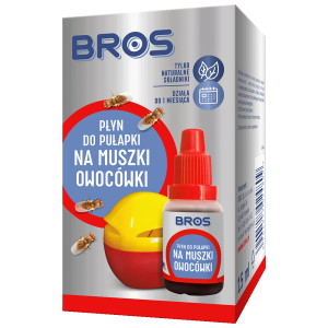 Bros Płyn do pułapki na muszki owocówki - 15 ml
