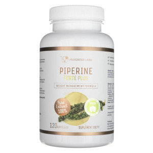 Progress Labs Piperine Forte Plus (Piperyna) - 120 kapsułek