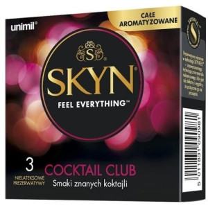 Skyn prezerwatywy Cocktail Club - 3 sztuki