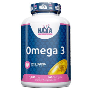 Haya Labs Omega 3 1000 mg - 100 kapsułek