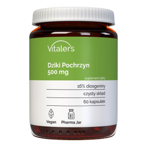 Vitaler's Wild Yam (Dziki pochrzyn) 500 mg - 60 kapsułek