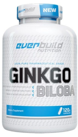 Everbuild Nutrition Ginkgo Biloba 60 mg - 120 kapsułek