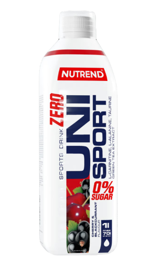 Nutrend Unisport Zero napój hipotoniczny wiśnia-czarna porzeczka - 1000 ml